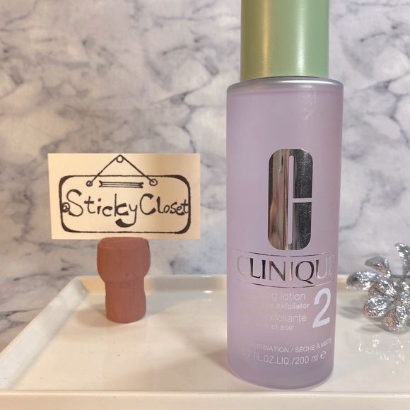 Clinique Clarifying Lotion #2, Smooth, Clean, NEW - Full Size 6.7 oz/200 ml - Picture 2 of 11